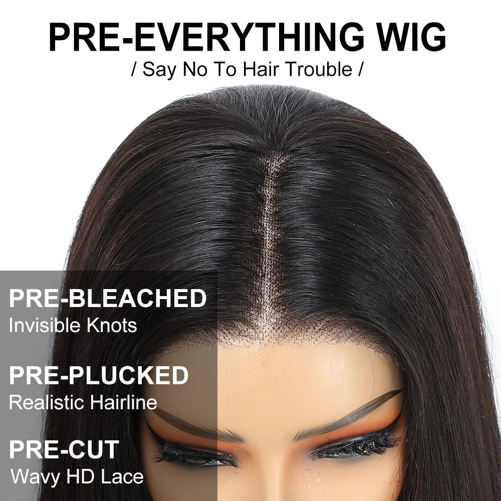 13X4 Bob Wig Bone Straight Bob Wig Lace Front Human Hair Wigs For Women Transparent Lace Frontal Wig Natural Wig Human Hair