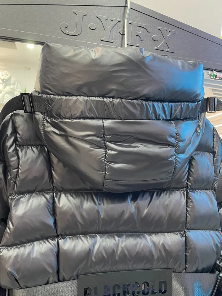 Oversized Hooded Puffer Coat