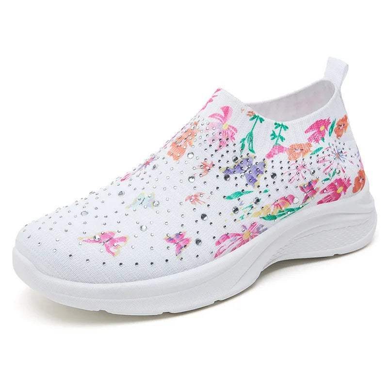 Shoes women 2025 new fashion fashion match color breathable single shoes women's shoes casual running shoes