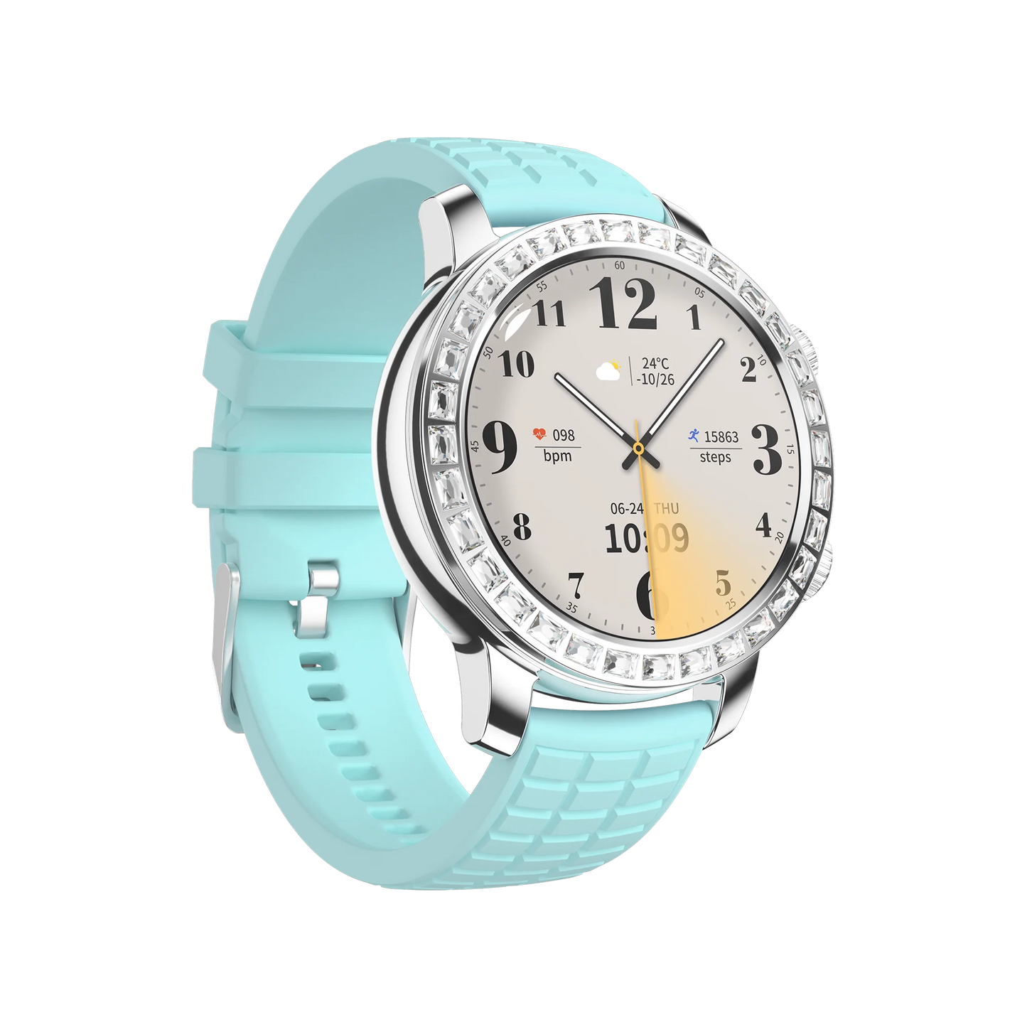 Z95 Mini Women Smart Watch 1.3inch AMOLED Large Screen Bluetooth Call Fashion Lady Wristwatch Sport Fitness Tracker Smartwatch