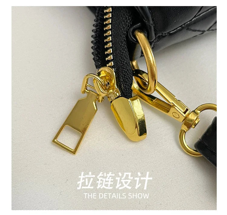 2025 Spring New Style Large Women's Bags, Letter-patterned Large-capacity Tote Bags, Underarm Bags, Fashionable and Versatile