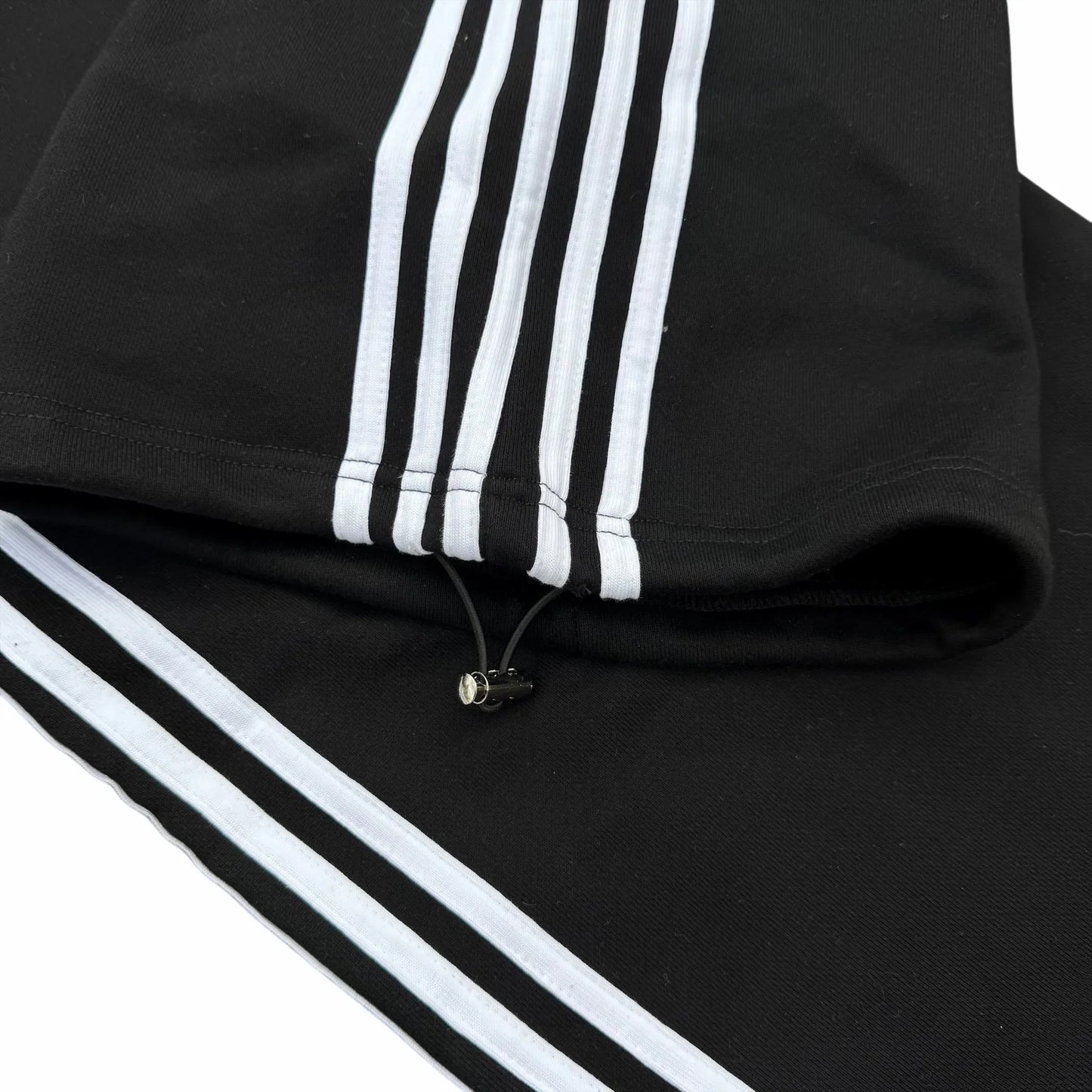 American HCW Retro Striped Zipper Hoodie Y2K Clothes Mens Womens Hip-hop Letter Embroidery Black Oversized Sweatshirt Jacket