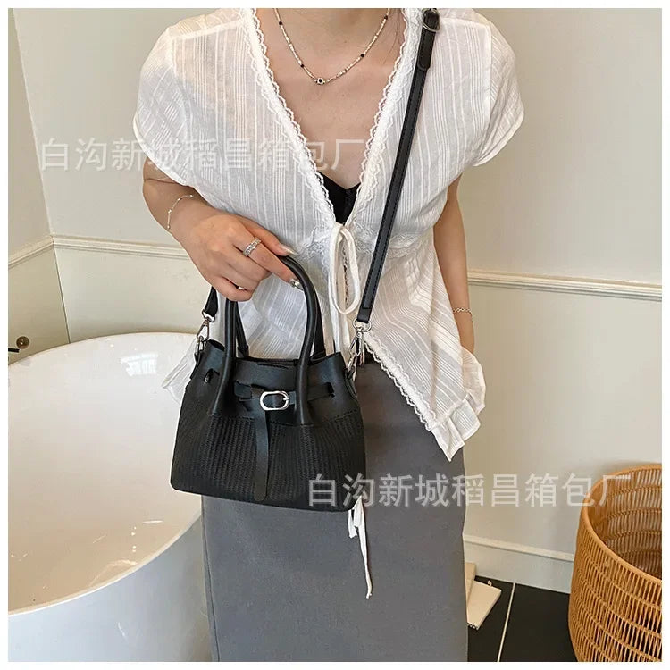 2025 Exclusive Summer Mini Bucket Bag Women, Premium Underarm Shoulder Purse Luxury Chic Crossbody Bag Small Aesthetic