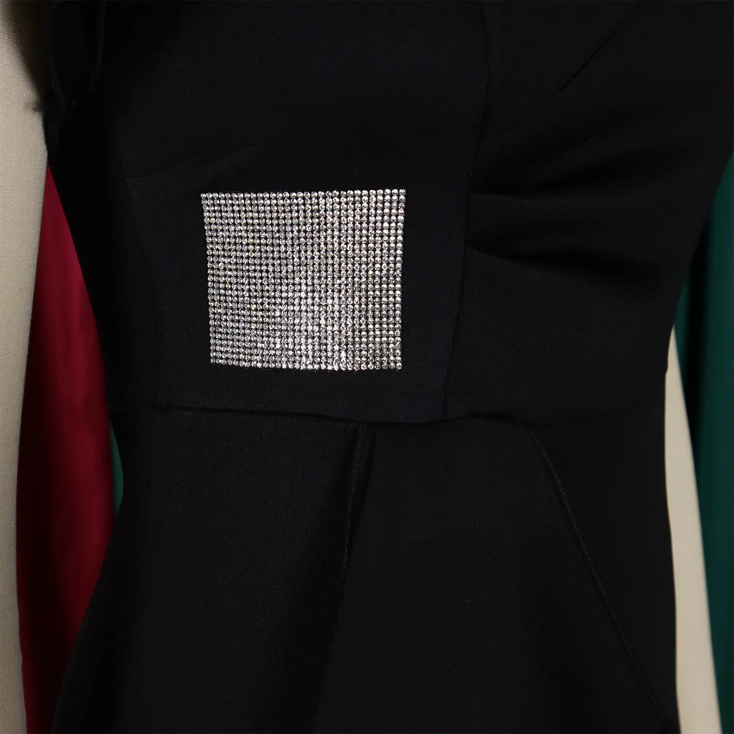 Elegant Pure Color African Style Wrap Dress D3310 New Fashionable Transoceanic Dress with Lace Trim Elegant African Dress