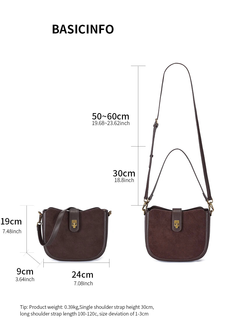 Women‘s Cowhide Genuine Leather Shoulder Bag Ladies Soft Cow Real Leather Handbag Female Fashion Luxury Design Crossbody Bags