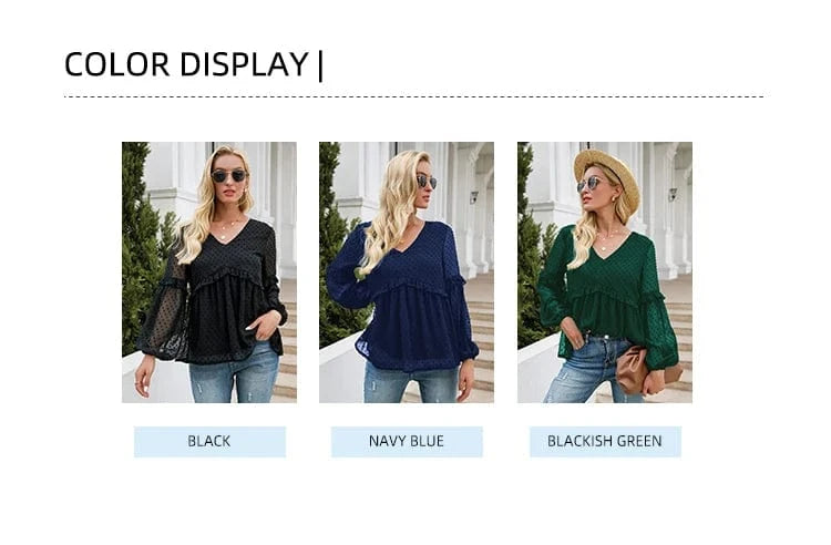 Spring Summer New Women's Black Lace Collar Maternity Shirt Sheer Long Sleeve Drawstring Design for Expectant Mothers