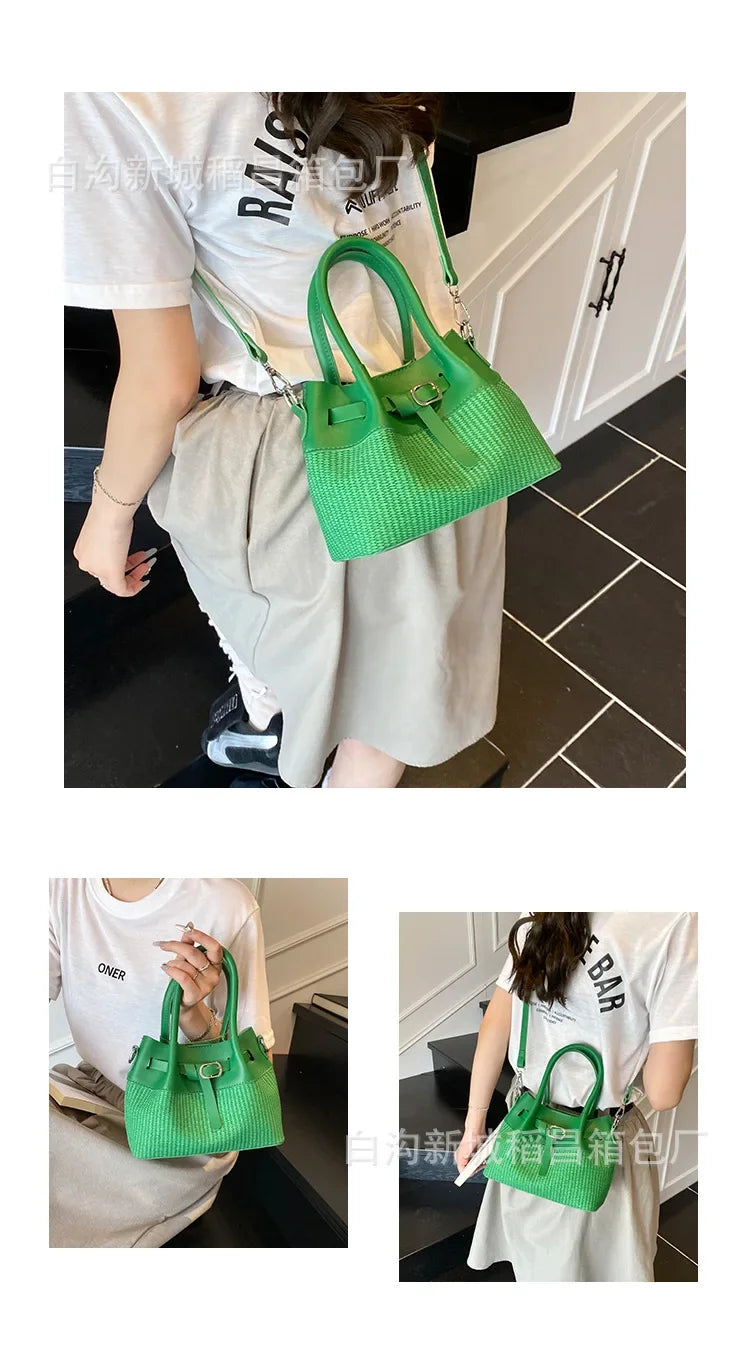 2025 Exclusive Summer Mini Bucket Bag Women, Premium Underarm Shoulder Purse Luxury Chic Crossbody Bag Small Aesthetic