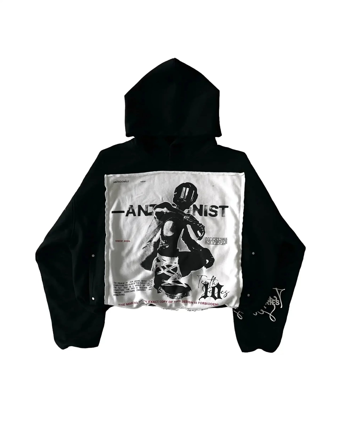Harajuku Punk Camouflage Zip Hoodie