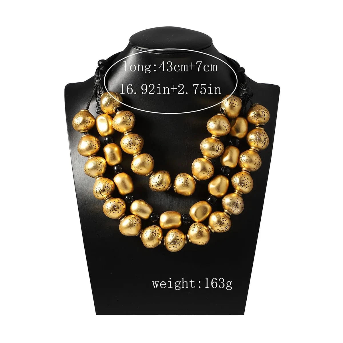 Luxury Crystal Exaggerated Water Droplet Tassel Necklace Women's Fashion Collarbone Chain
