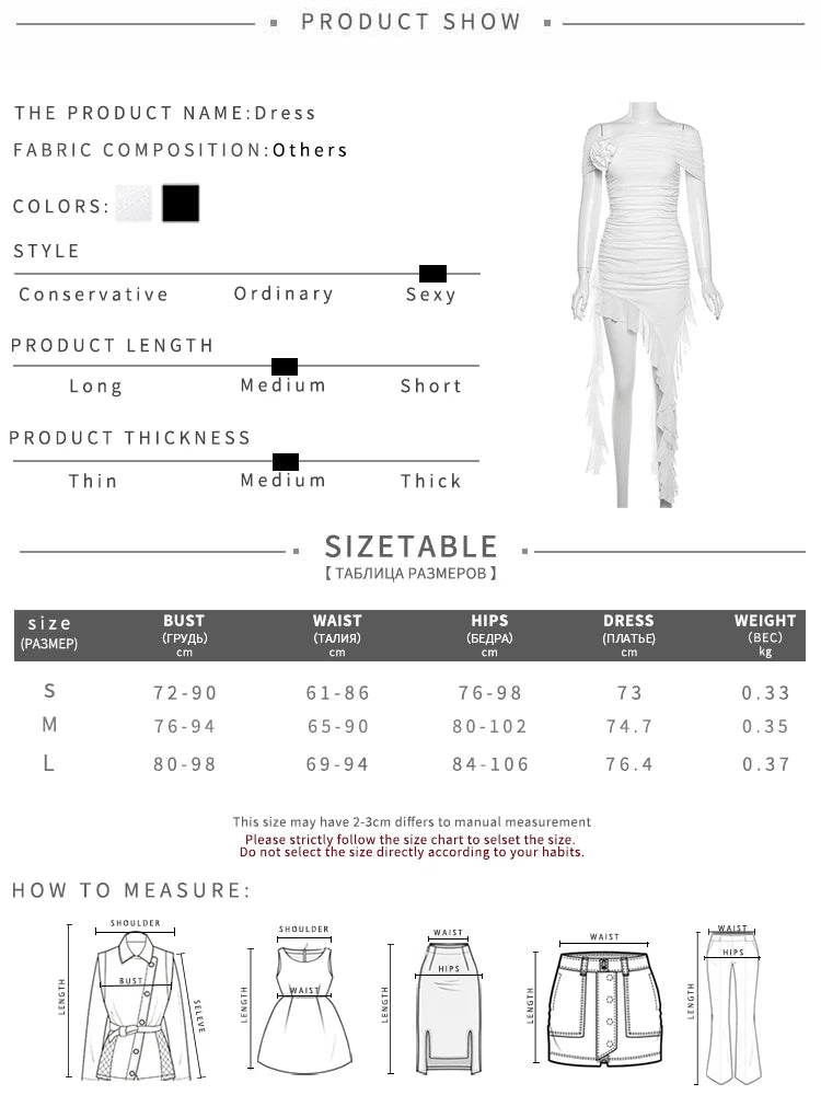 Sylcue Spring Bachelor Party Sweet Gentle Intellectual Tight Character Hot Mature Beautiful Girl Chest Tassel Dress