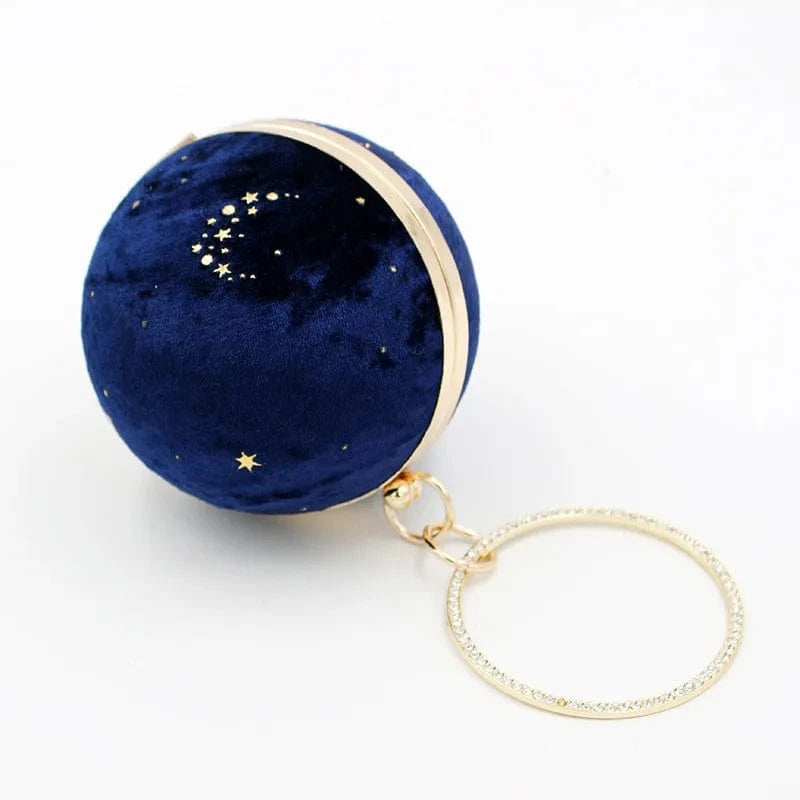A Women Prom Round Clutch Evening Bag Most Popular Luxury for Lady Single Accept Customized Logo Handmade Famous Designer Velvet