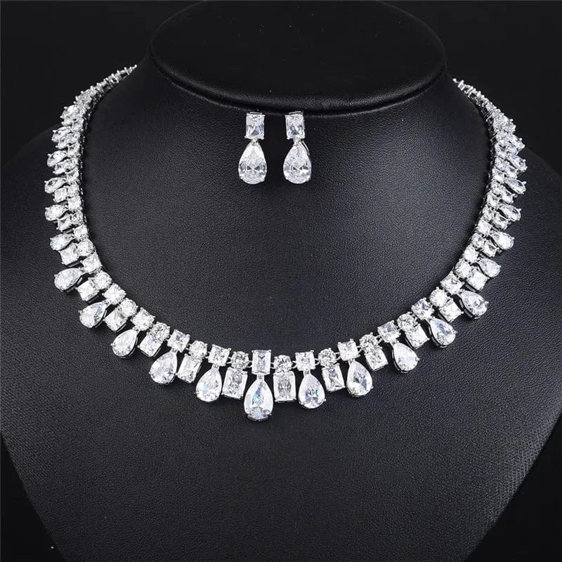 Adjustable open ring / SP071-Clear Stone RAKOL SP168 Indian Jewelry Set 18k Gold Plated Zirconia Jewelry Set 925 Sterling Silver Luxury Wedding Jewelry sets For women