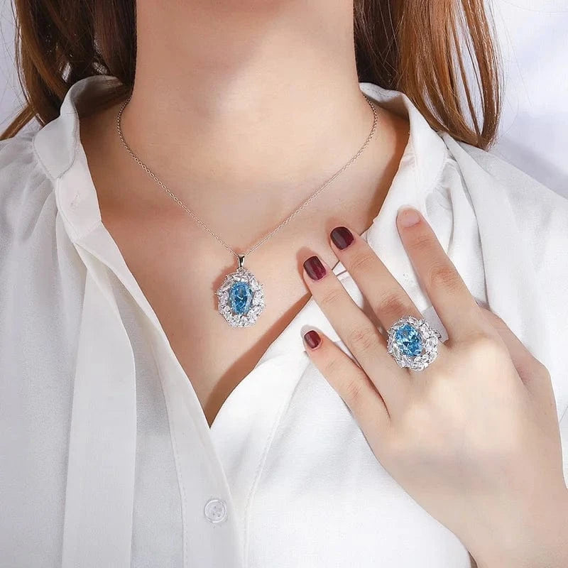 ADODO jewelry jewelry set north indian luxury african gold plated necklace earrings bracelet rings 4pcs wedding bridal jewelry s