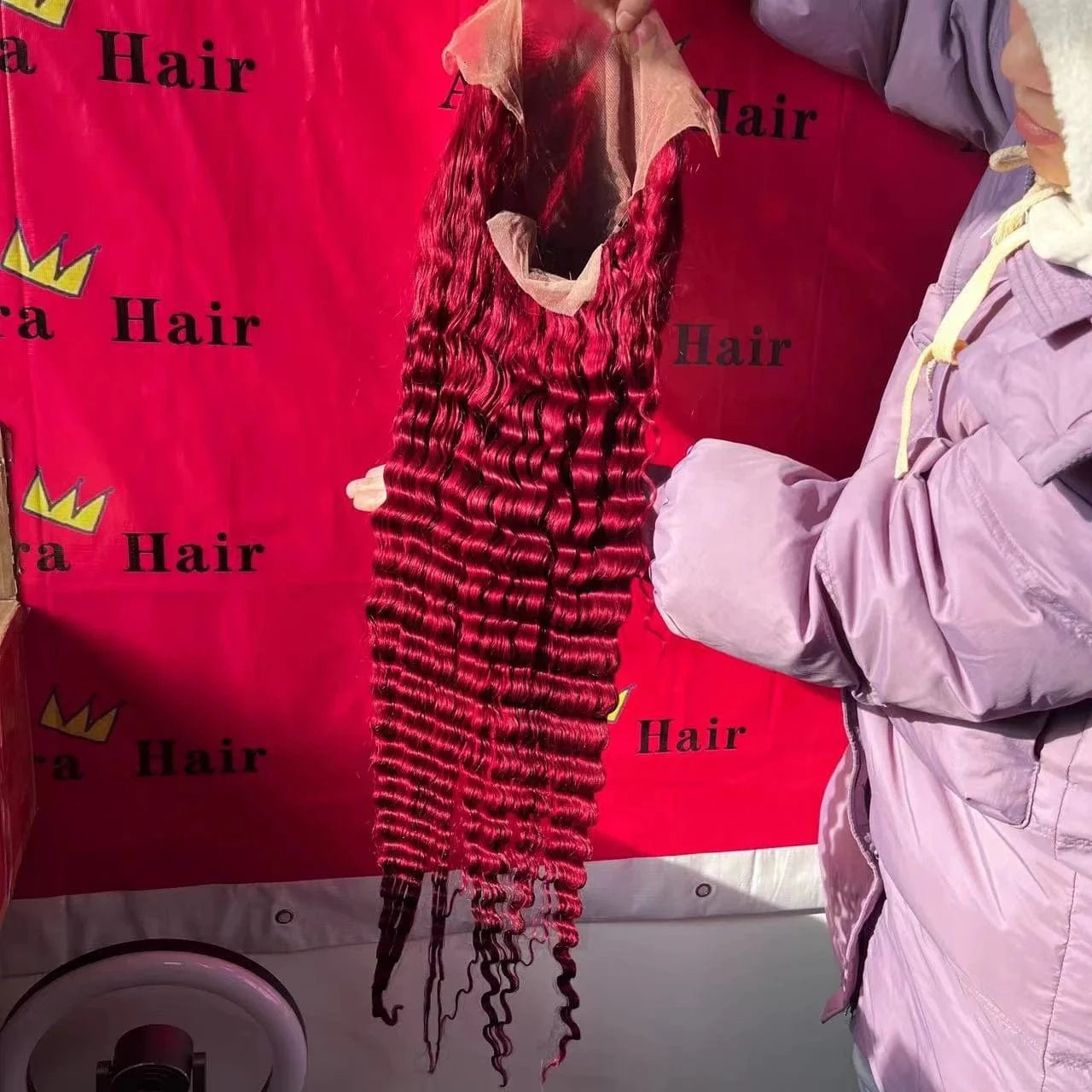 Amara hot selling raw virgin glueless 99j brazilian wig vietnamese raw hair wigs 99j 13*6 wholesale vendors fast shipping