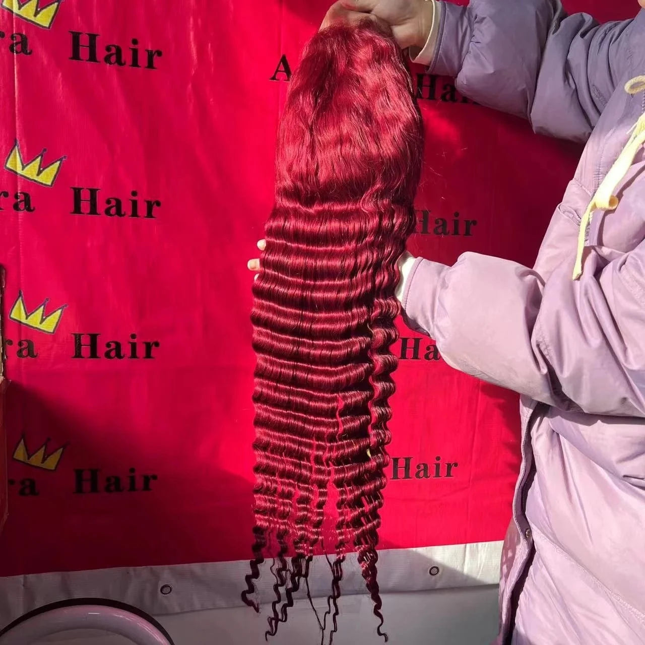 Amara hot selling raw virgin glueless 99j brazilian wig vietnamese raw hair wigs 99j 13*6 wholesale vendors fast shipping