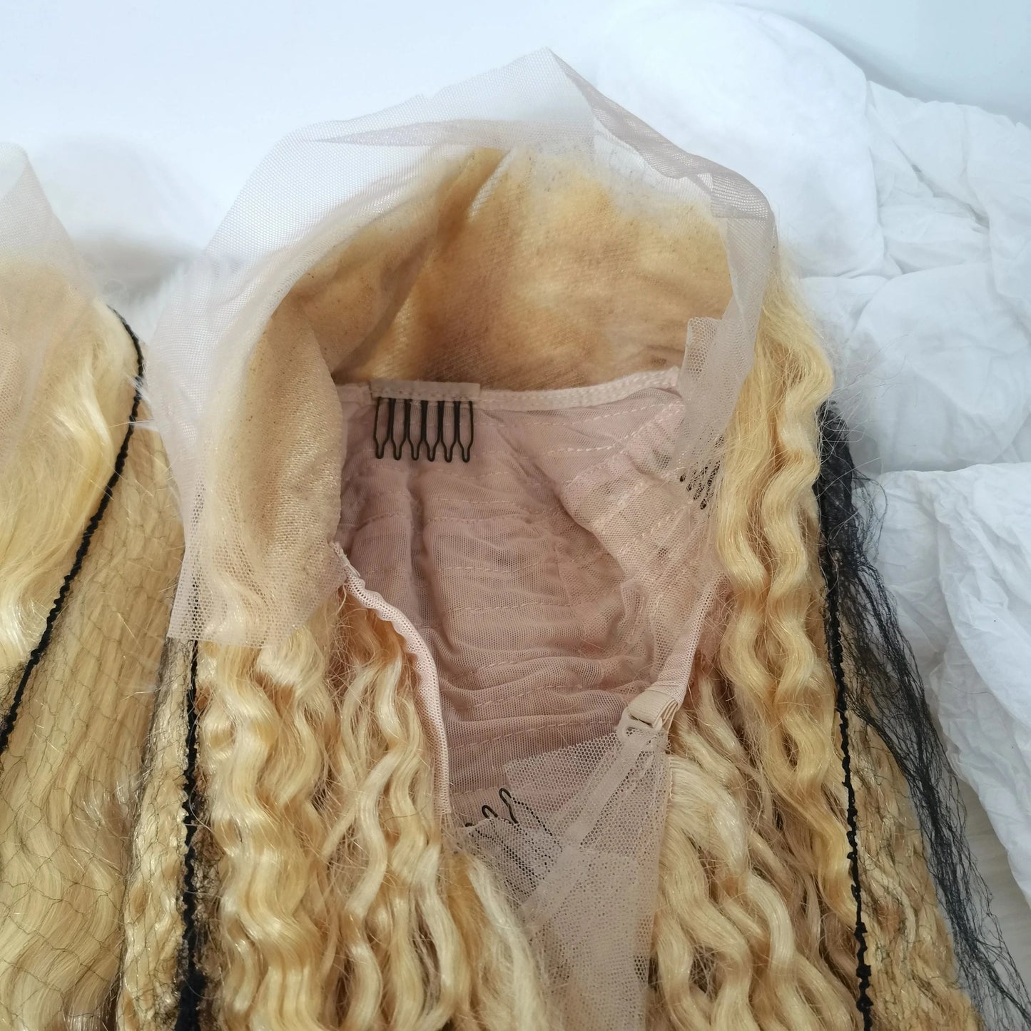 Amara sale 30 inch blonde 13*4 lace front wig top quality 613 lace frontal wholesale 100%human hair for woman fast ship in stock