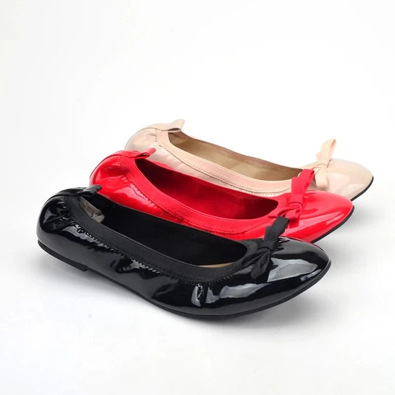 ambition New style fashion high quality flat shoes with bows for women and ladies