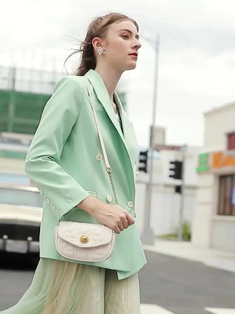 ARUBBIT Brand Drop Shipping Pu Leather Women Crossbody Bag With Chain