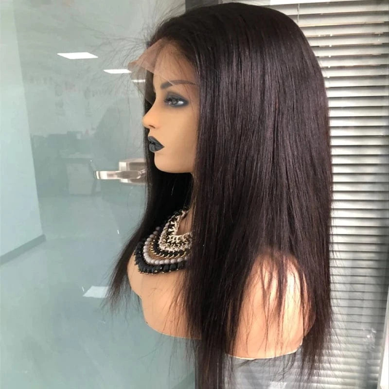 Base Human Hairwig Top Full Lace Human Hair Wigs Ready Shipping Prelacecked Hairline Silk Uneuropeand Hand Tied Silk Long