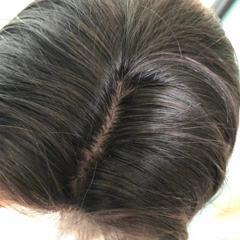 Base Human Hairwig Top Full Lace Human Hair Wigs Ready Shipping Prelacecked Hairline Silk Uneuropeand Hand Tied Silk Long
