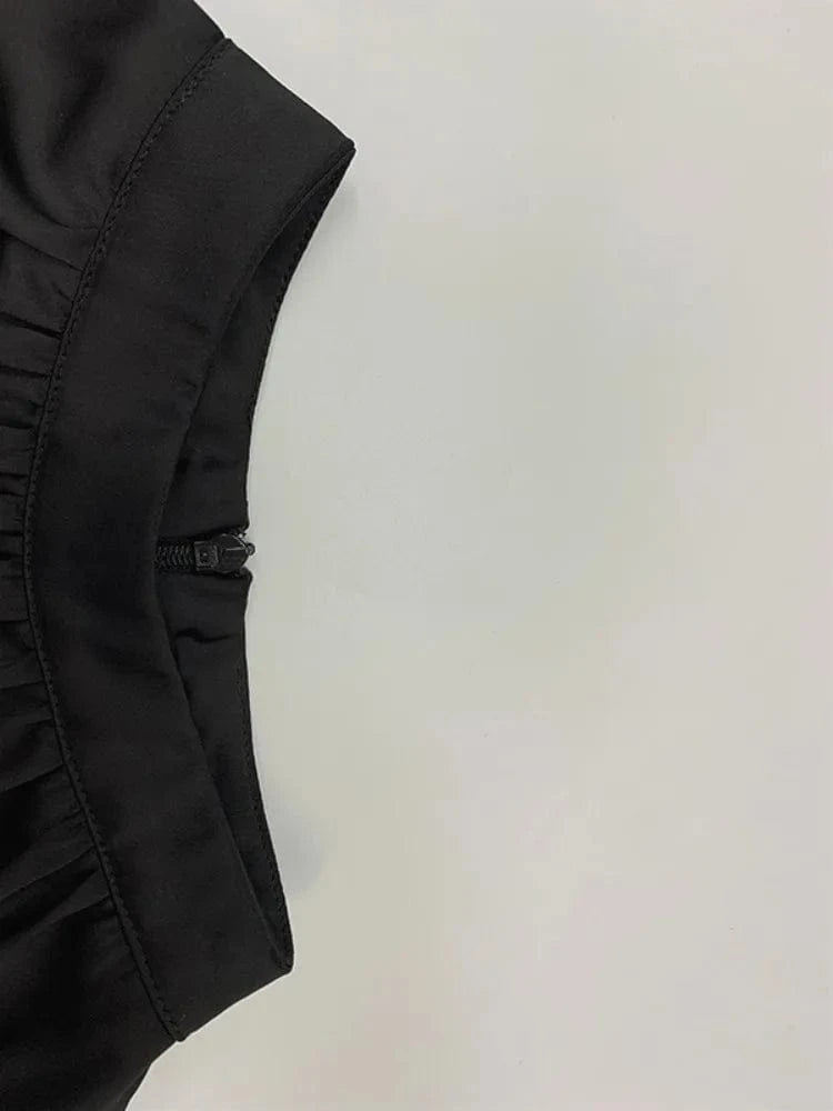 Beautyblue Fashion Women's Vest Black X-long Tops Summer New Loose Front Slit Round-Neck Sleeveless Simple Casual Female Clothes