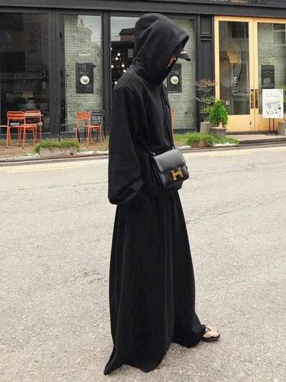 Beautyblue Gray Wide Leg Pants Black Bottoms for Women Casual Loose Pocket Korean Harajuku Streetwear Female Outdoor Sweatpants