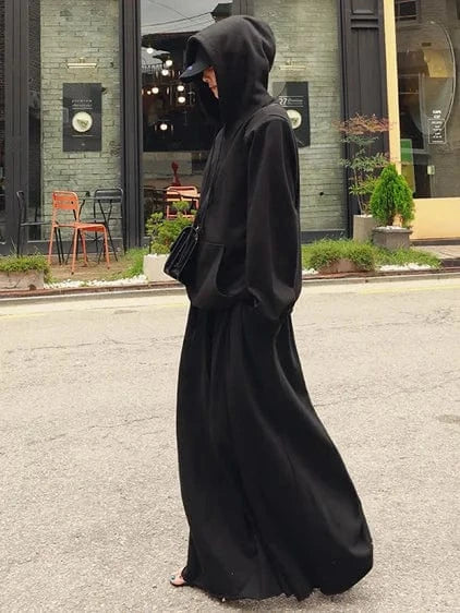 Beautyblue Gray Wide Leg Pants Black Bottoms for Women Casual Loose Pocket Korean Harajuku Streetwear Female Outdoor Sweatpants