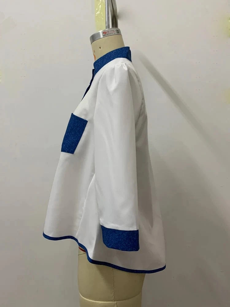 Beautyblue Pockets Shirts Women's High-Low Blouses 2025 New Summer Buttoned A-line Mock Neck Loose Casual Female T-shirts Tops