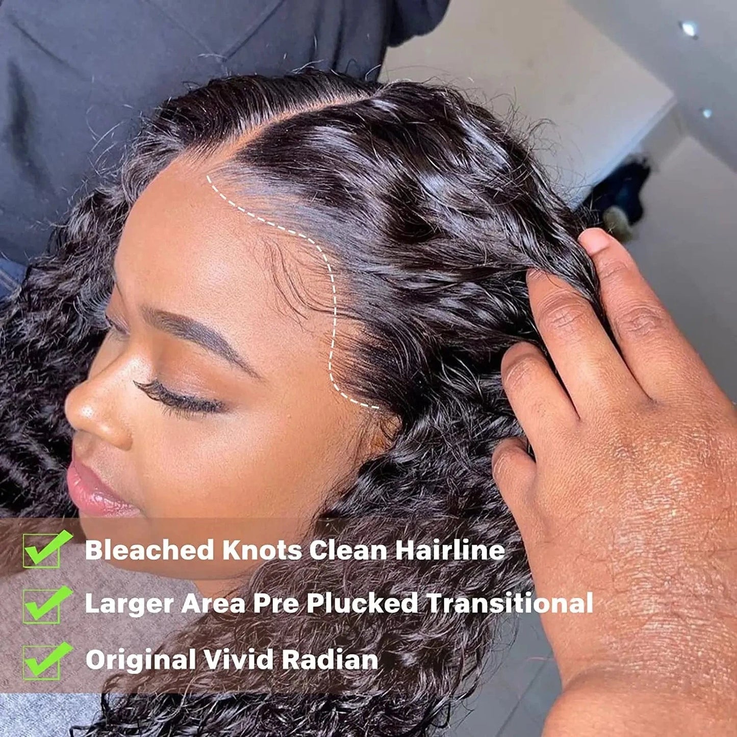 Bellishe Water Wave 100 Peruvian Hair Vendors Wholesale Natural No Glue Cheap Brazilian Lace Front Human Hair Wigs