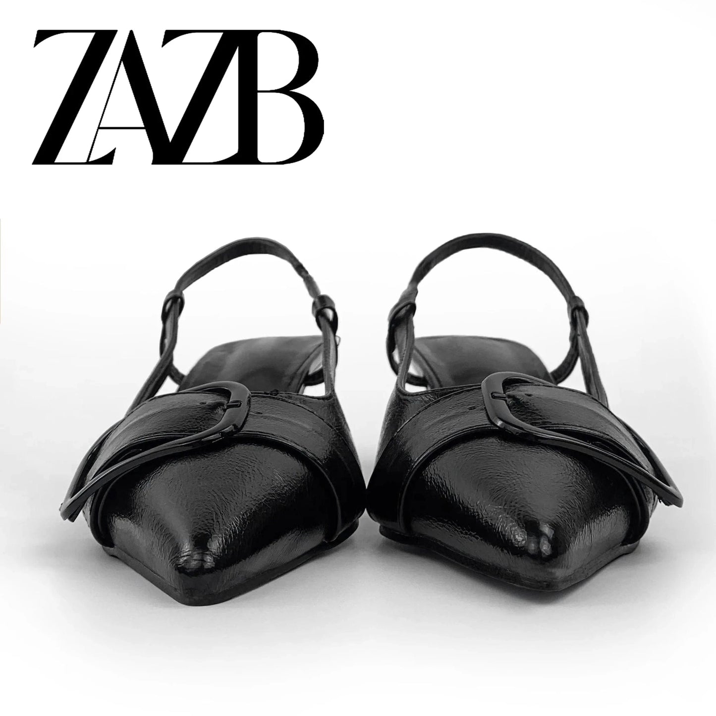 Belt buckle leather custom high heels shoes for women sandals and ladies shoes femmes chaussures pour wedding bride