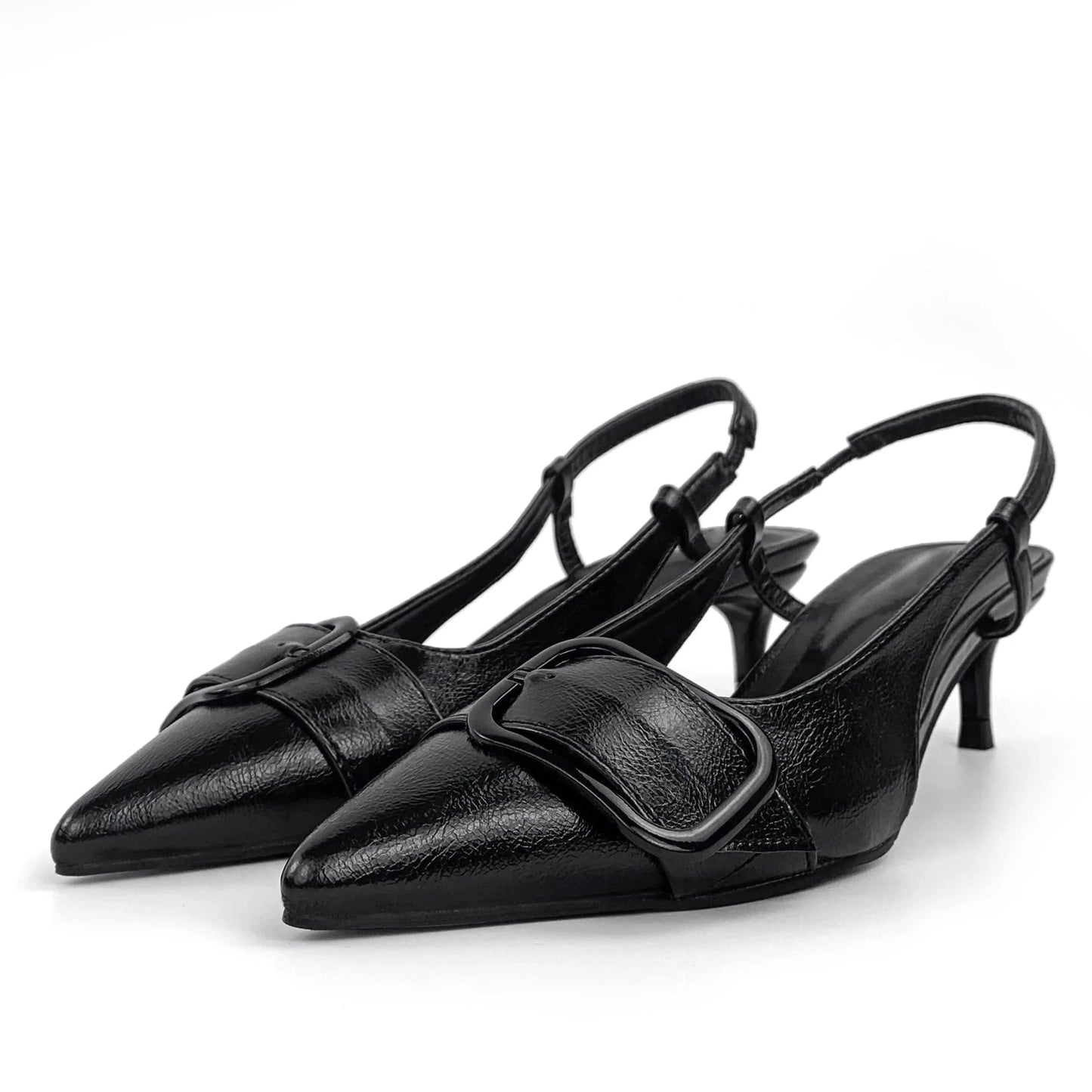 Belt buckle leather custom high heels shoes for women sandals and ladies shoes femmes chaussures pour wedding bride