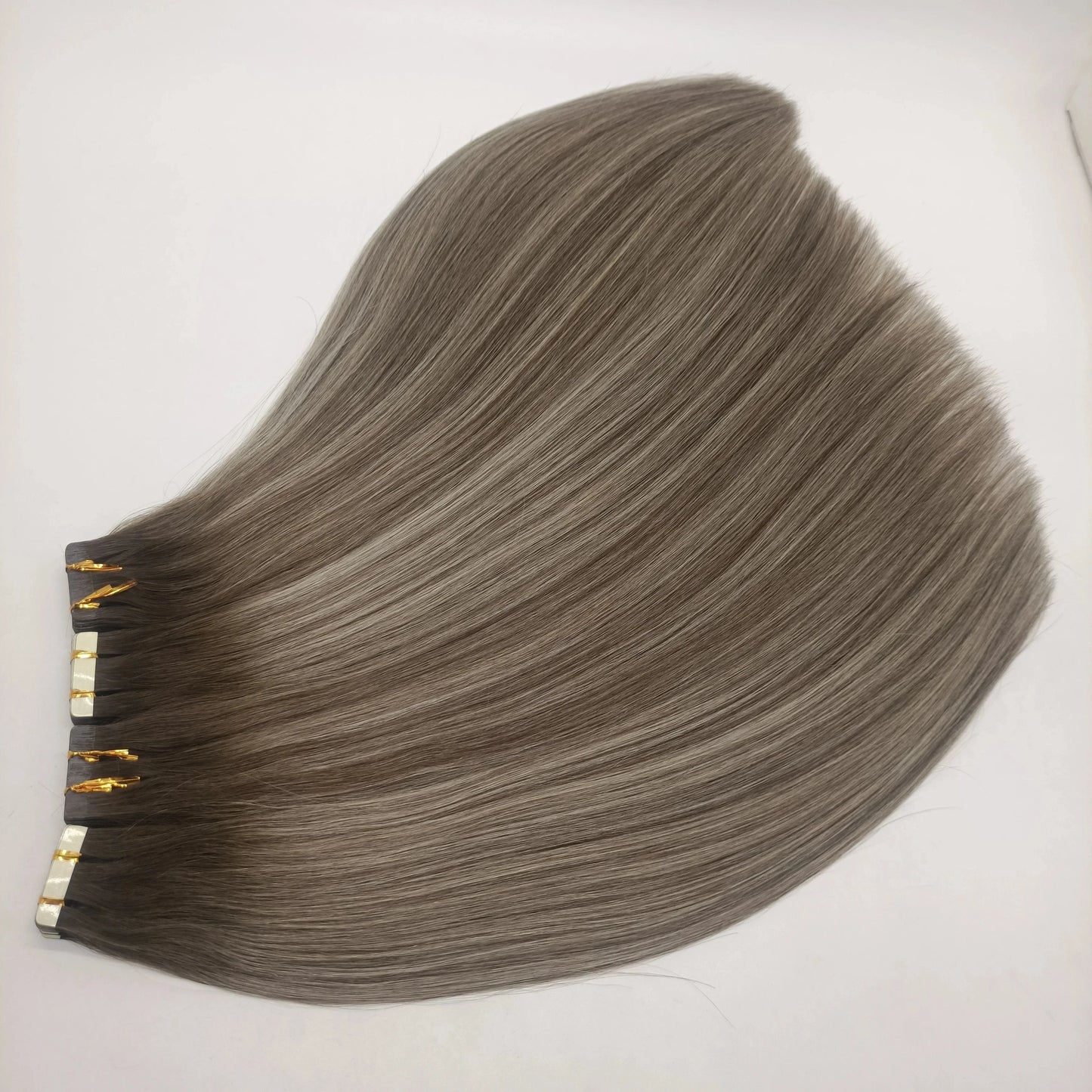Best wholesales ombre color invisible hair tape extensions easy reuse 4~5 times tape hair extensions