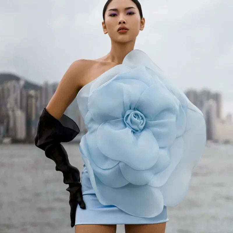 Bettergirl Fashion Hot Sale White Floral Short Sexy Dress Women's Clothing 2024 Summer High Quality Show Elegant Women's Dresses