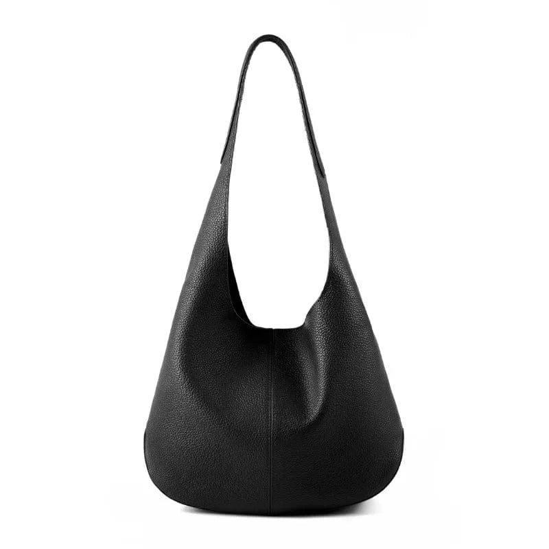 Black 2025 New Style Vintage Genuine Cowhide Leather Handbags Ladies Crossbody Bag Fashion Shoulder Bags for Women