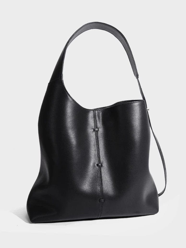 Black Custom Luxury Designer Inspired Women Underarm Soft Leather Women'S Handbags Shoulder Crossbody Bag High Quality Fashion 2024