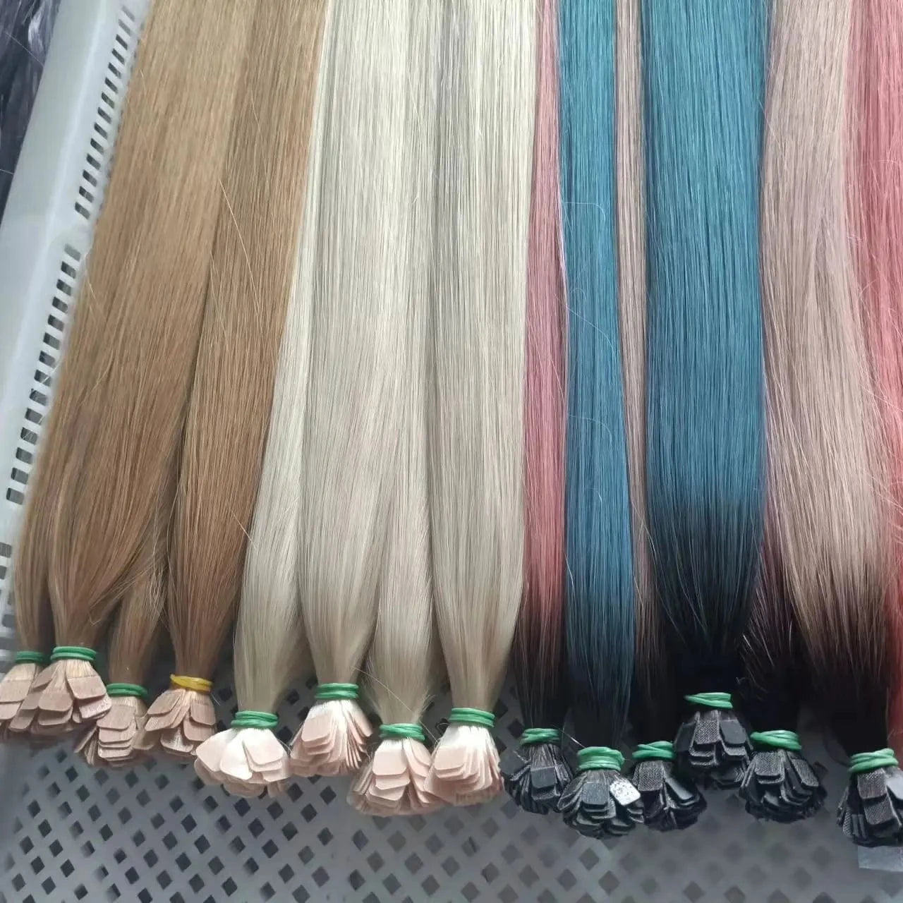 Black Factory Human Hair Extension machine Keratin Wigs Tape Hair Extension Tools v light hair machine
