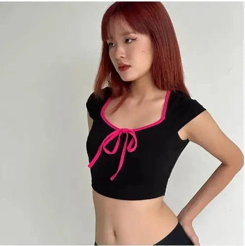 Black Flare Pants Low Waist Slim Fit Solid Color Pants for Women 2024 Autumn Sexy Waist Lace Up Hot Trousers Sweat Winter Pants