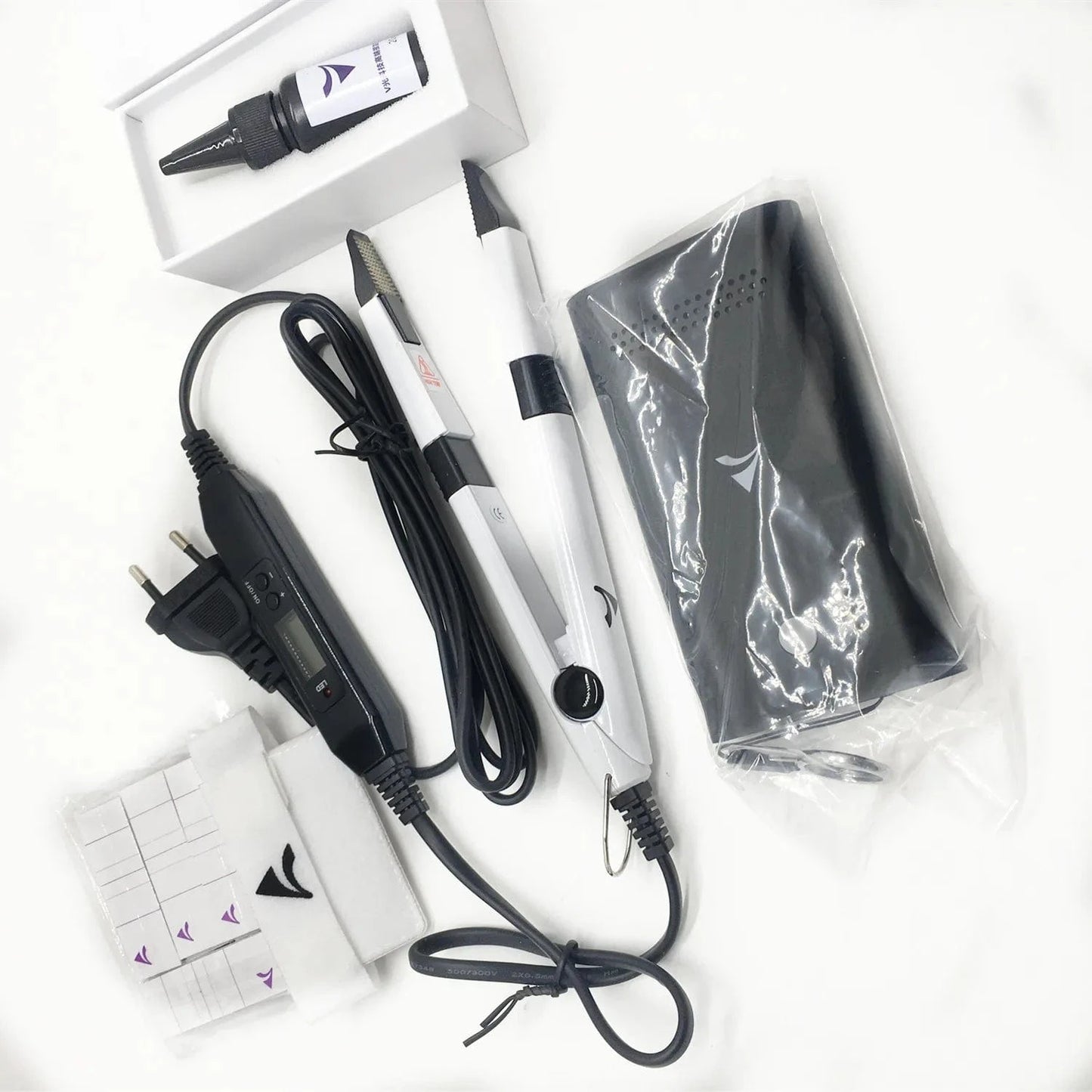 Black Hot Selling V Light Hair Extensions machine salon tool with Luxury Quality
