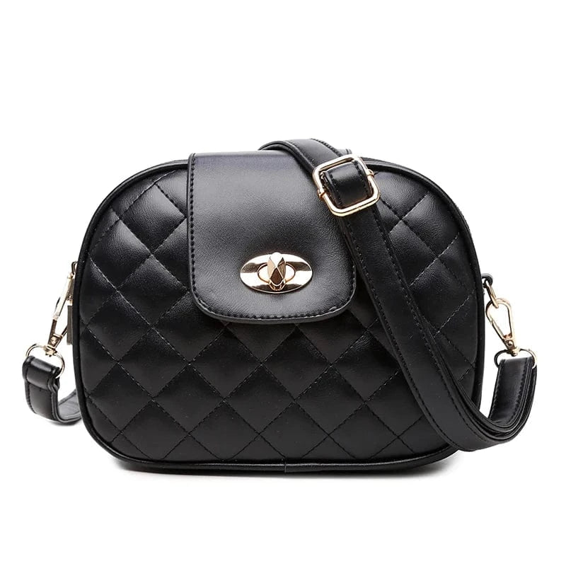 Black MIYINMini small bag women's messenger bag 2024 new fashion Korean retro three-tier female bag tide leather handbags for women