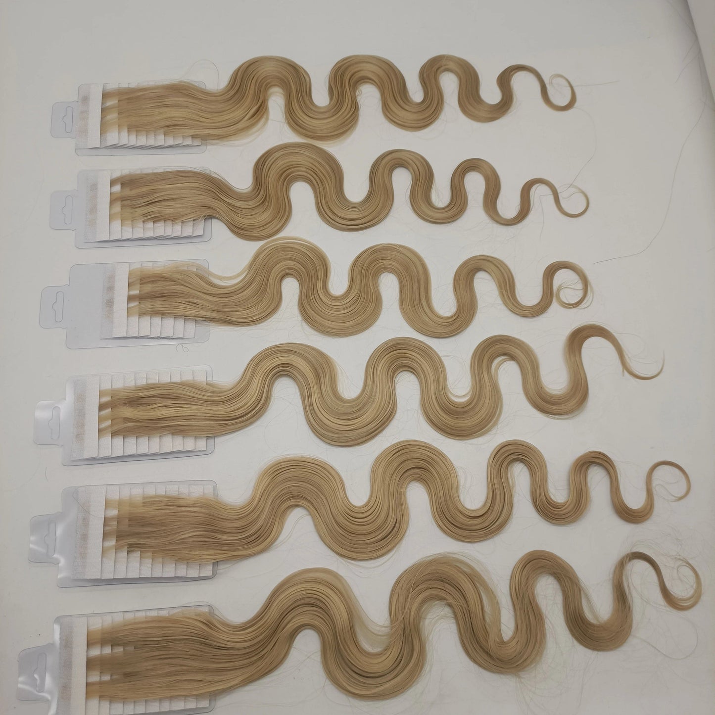 Black Newest Body wave hair extension v light mini tape in hair 100% human chinese hair extension tools use