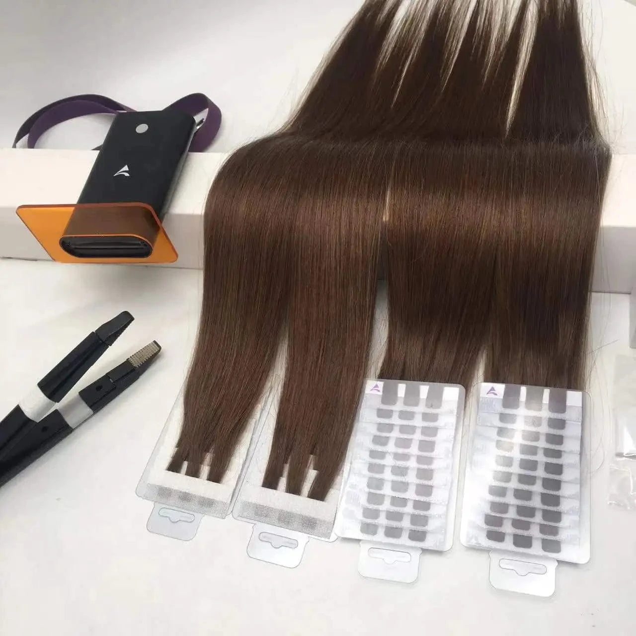 Black The rapid increase of hair money let a hair salon machine v light hair extension machine