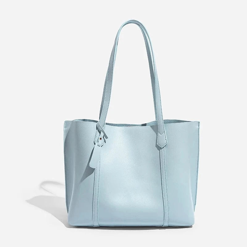 blue fashion large new arrival 2024 handbags wholesale china bags ladies handbag tote leather hand bag for women