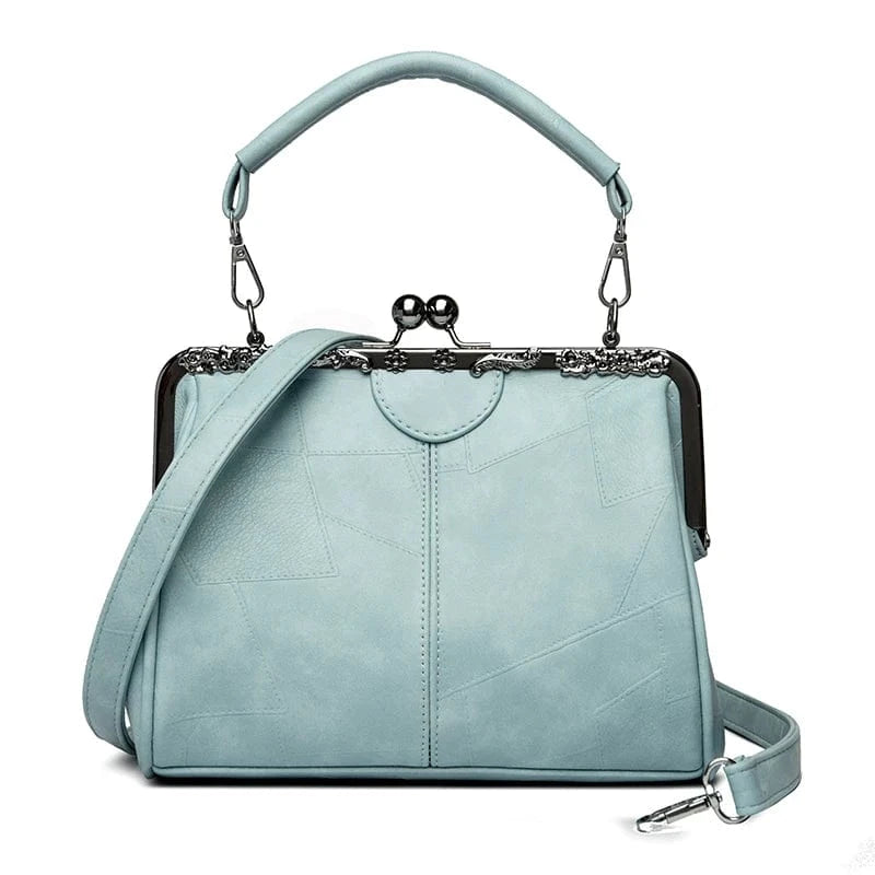 blue Luxury Multifunctional high quality tote bag Handbag leather purses wholesales handbags for women