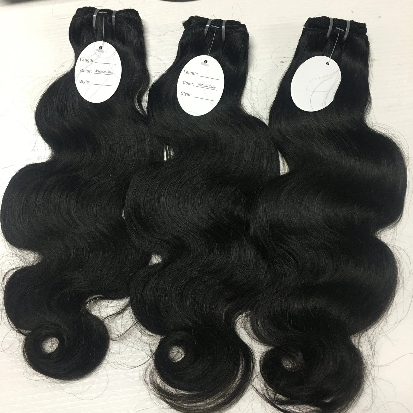 body wave / 30 Inches double weft hair bundles straight 100% human hair extension virgin hair wigs wholesale