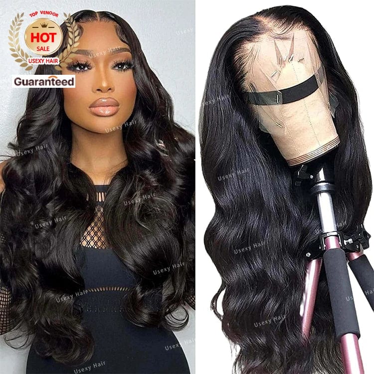 Body wave wig / 10"Sample Hair (Chat Now for different type Hair) 34 36 40 Inch 613 Blonde Colored Body Wave Full Frontal HD Transparent 13x4 13x6 Lace Human Hair Wigs Lace Front Wigs For Women