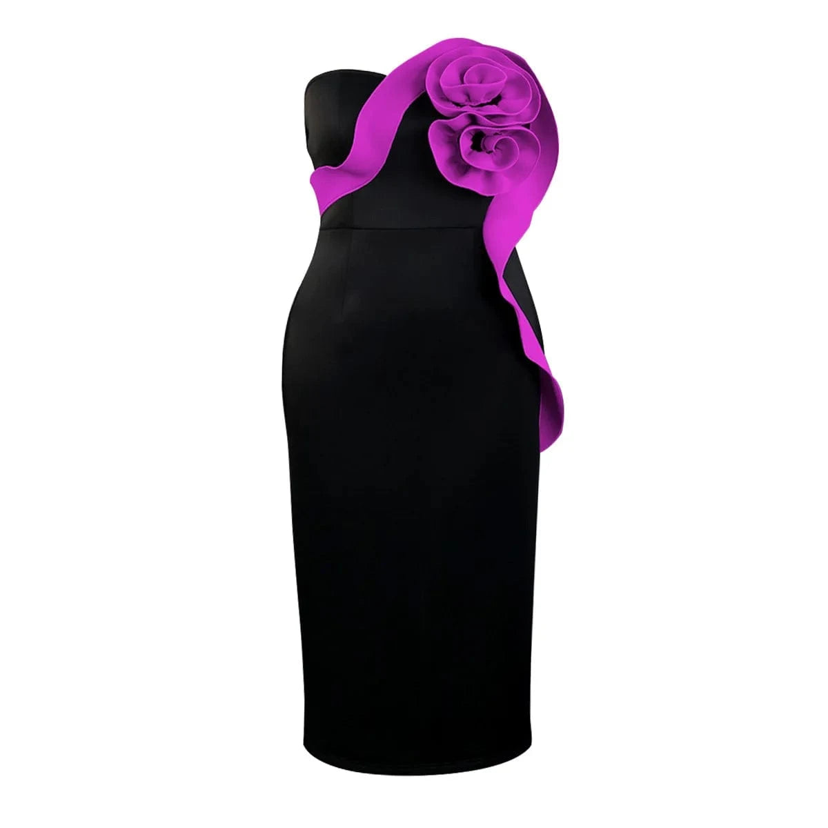 Bodycon Patchwork Dropshipping American Clothing Flower Dresses Women 2024 Plus Size dress