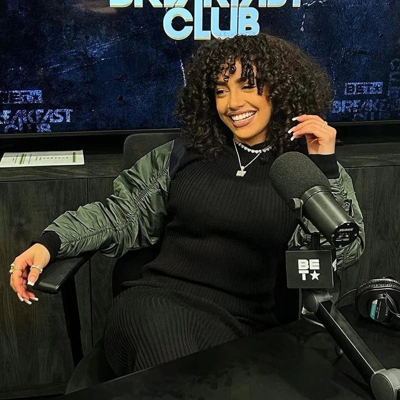 Bomblook K23DS600 2024 Spring Ruched Woven Sleeves Slim Dresses Streetwear Dress Midi Rib Knit New Patchwork Dress