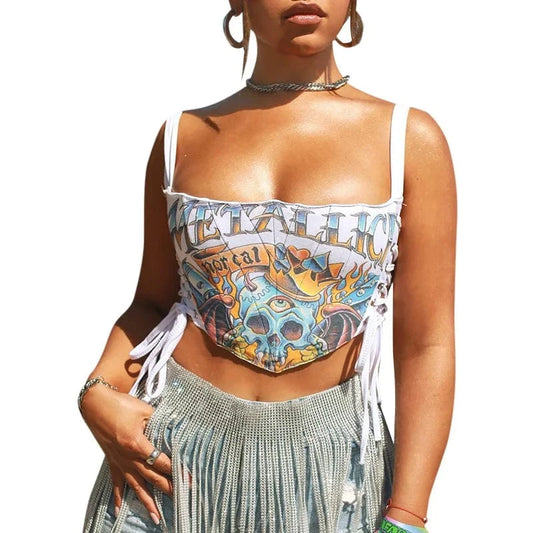 Boutique Clothing Women Halter Corset Tank Top Color Female Sexy Tops Stringer Cropped Casual Tank Top Women