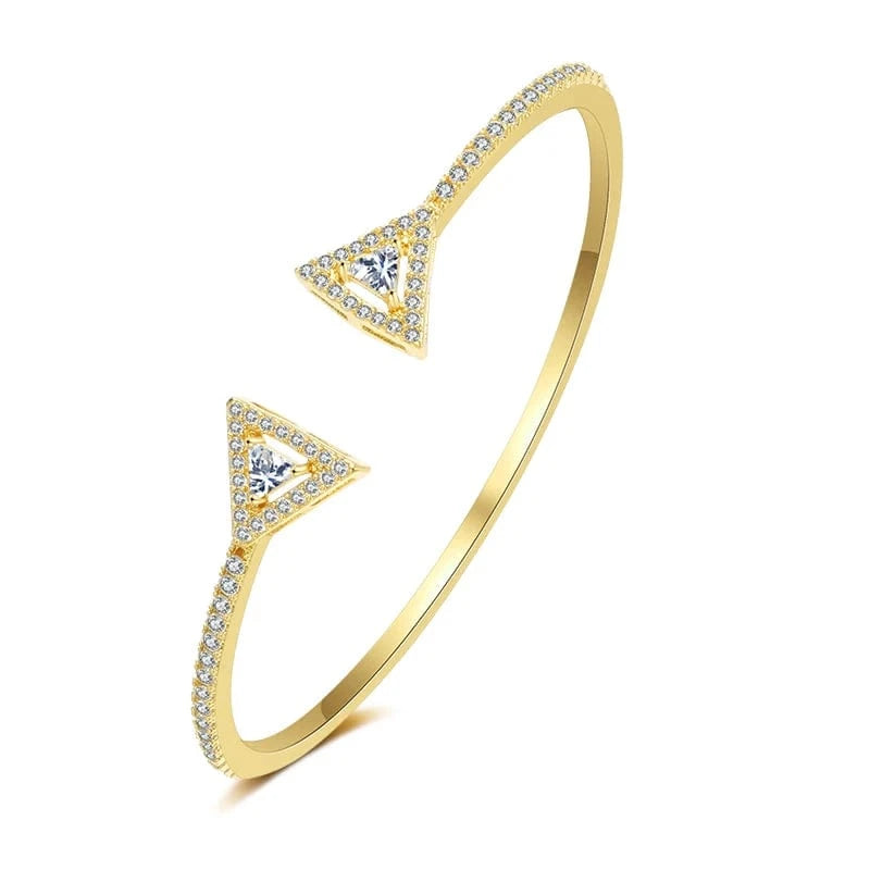 BP2142 Gold RAKOL BP2154 luxury dubai Indian ice out cubic zirconia bridal bracelets & bangles Girls bridal bangle bracelet women