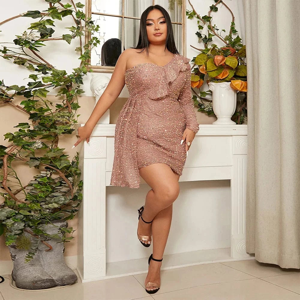 BR2900 plus size women long wedding party banquet light luxury evening dress